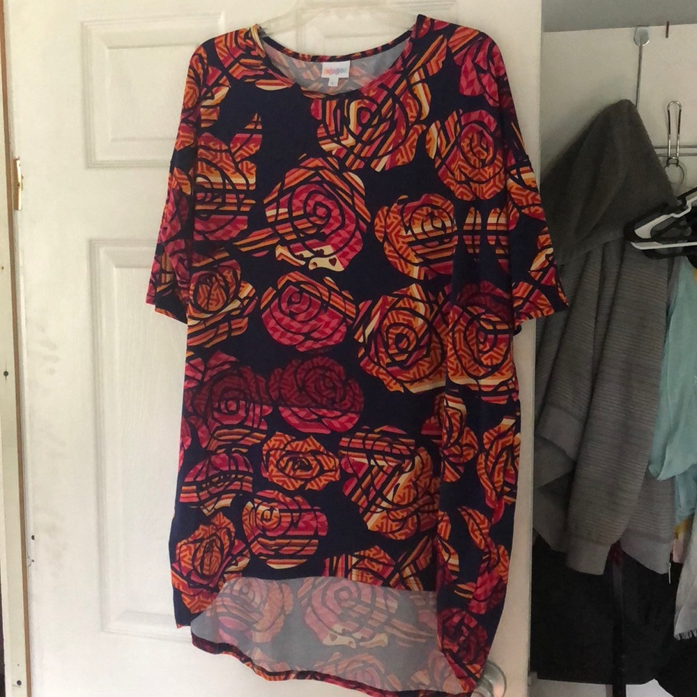 Lularoe rose print Irma